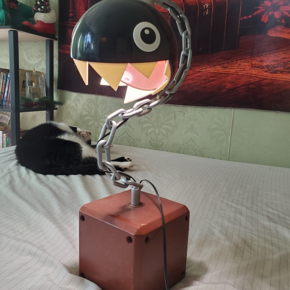 Mario brothers chomp lamp